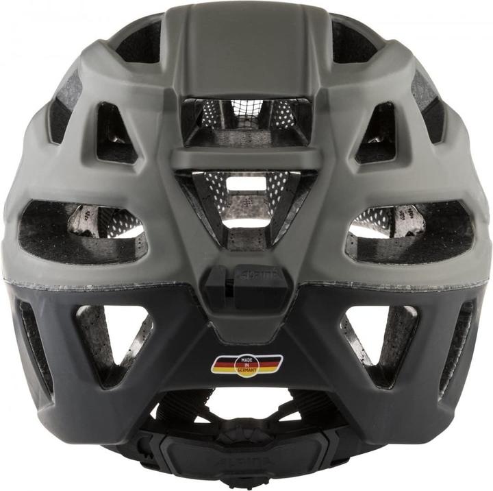 Actual product image Alpina Garbanzo bike helmet (size: 57-61 cm, 37 black gloss) (57 - 61 cm)