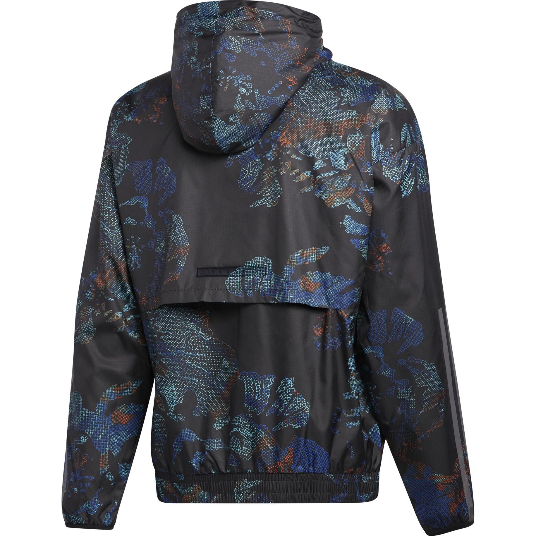 adidas, Herren, Jacke, adida harden nxt jacke (S), Schwarz, Rot, Blau, S