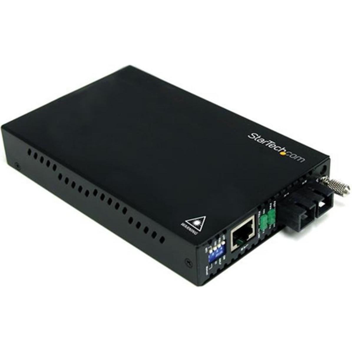 StarTech Single Mode Fiber Media Converter, Data Converter