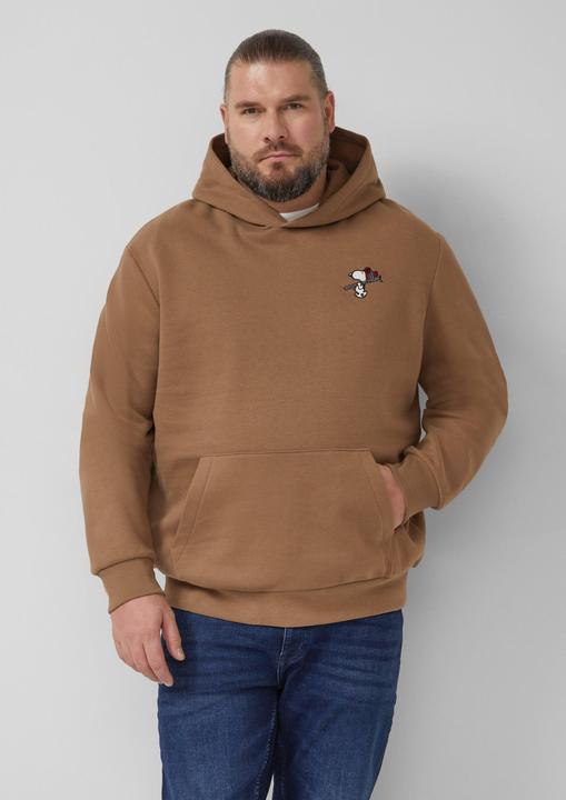 Produktbild s.Oliver Sweatshirt Kapuzen-Sweatshirt mit Peanuts®-Artwork (XXL)