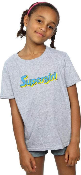 Immagine prodotto Supergirl Text Logo Maglietta Ragazze (152, 158)