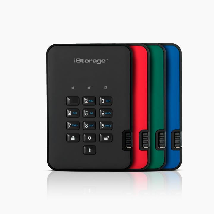 Produktbild iStorage diskAshur2 SSD 8TB - Green (8 TB)