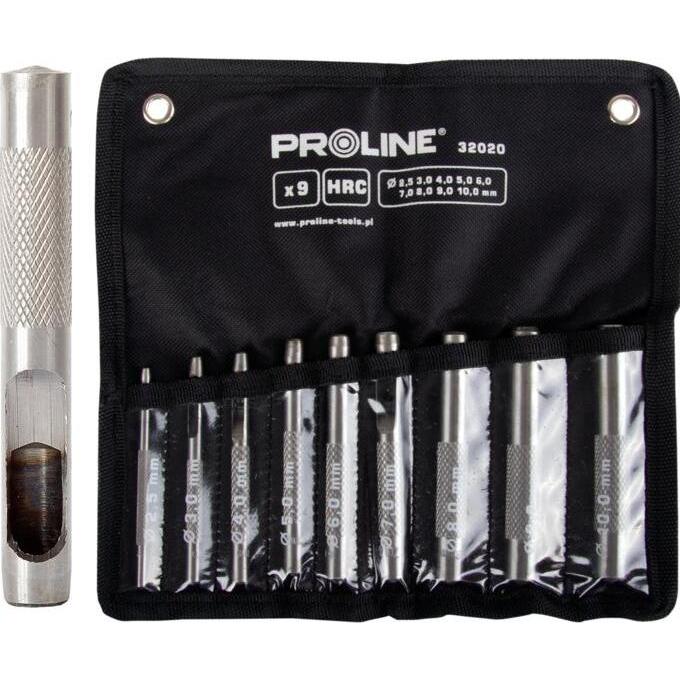 Proline, Drehmomentschlüssel, 32021 Lederlocher-Satz, 15-tlg., 2,0-22 mm