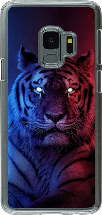 Image du produit PhoneLook Coque transparent Tiger Blue Red (Samsung Galaxy S9)