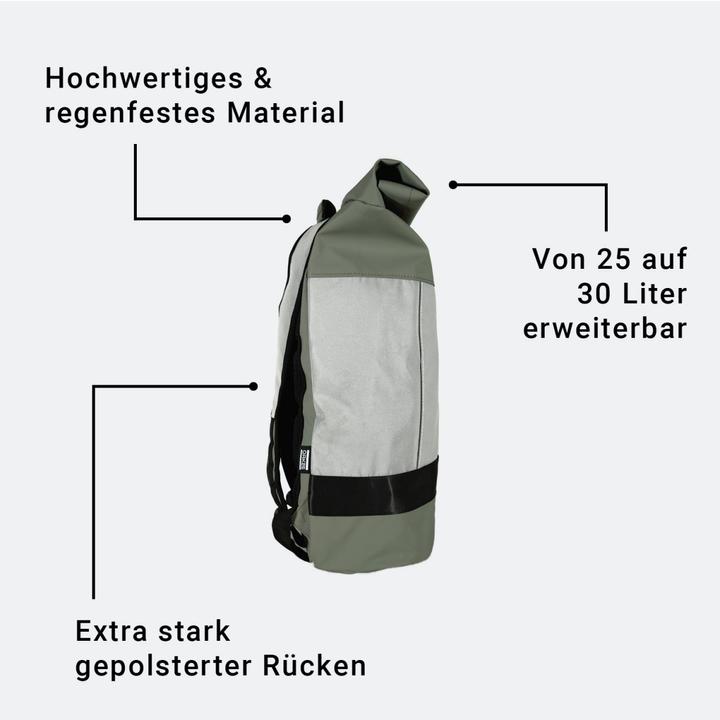Actual product image Oak25 Reflective Rolltop Sage (30 l)