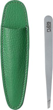 Actual product image Rubis Leather case, green