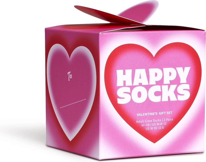 Produktbild Happy Socks 2-Pack Valentine’s Gift Set (2er Pack, 36 - 40)