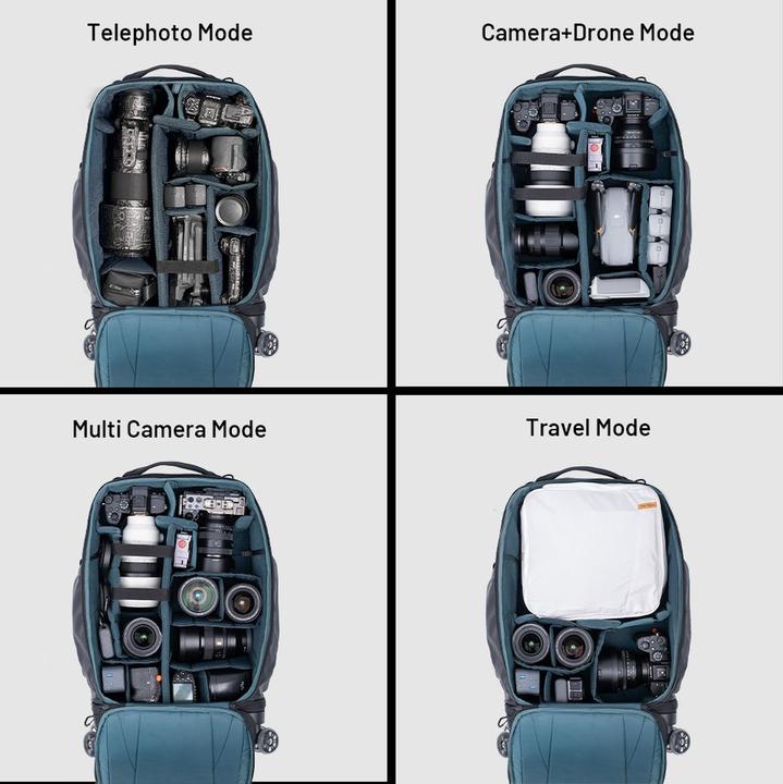 Immagine prodotto Pgytech Zaino fotografico a rullo (Zaino per fotocamera, 30 l)