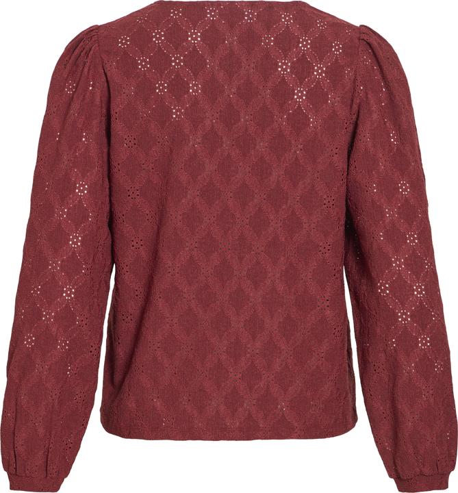 Immagine prodotto Vila VIABBI V-Ausschnitt Oberteil mit langen Ärmeln (XL)