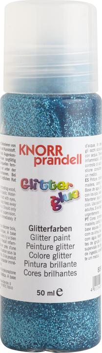 Knorr Prandell Glitter Glue, 50ml (Himmelblau, 50 ml)