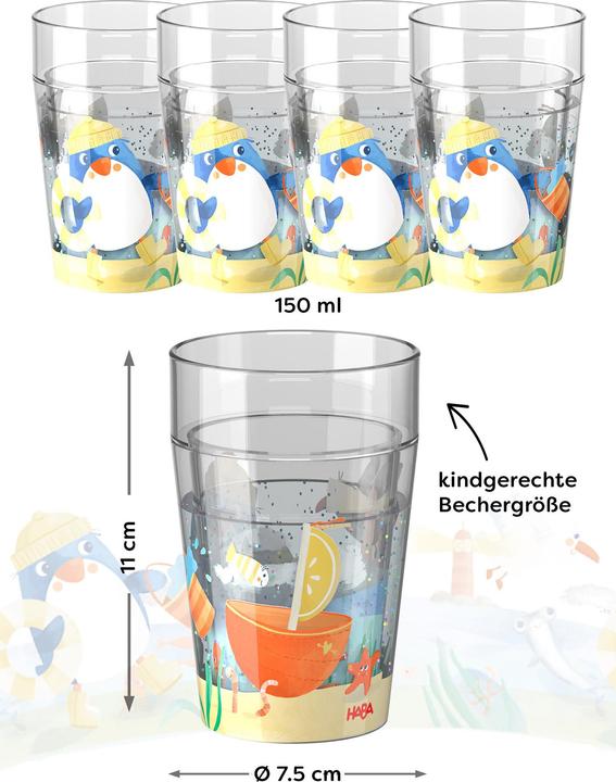Actual product image Haba Becher Glitzerbecher