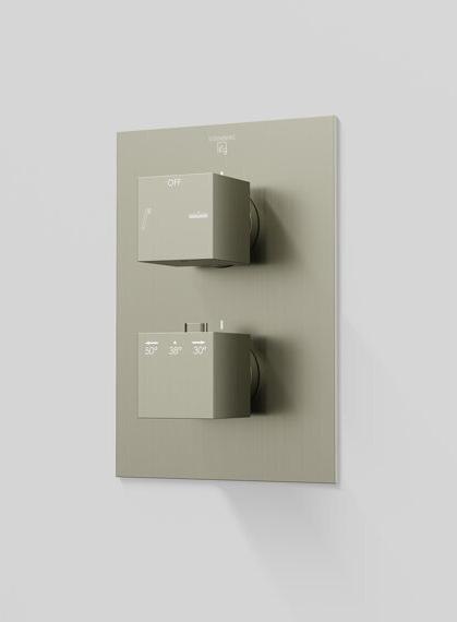 Actual product image Steinberg 160 series shower / bath faucet, ready-mounted set, concealed, two consumers, 16041333