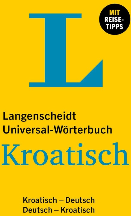 Energie-Label Langenscheidt Universal-Wörterbuch Kroatisch (Deutsch, Kroatisch, 2024)