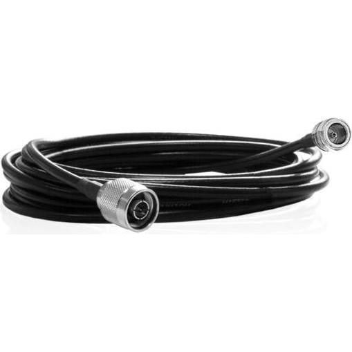 Varia HDF200 Low Loss-Kabel, 1.0 m, N-Stecker auf N-Buchse (0.54 dB, Antennenkabel), Antennenkabel