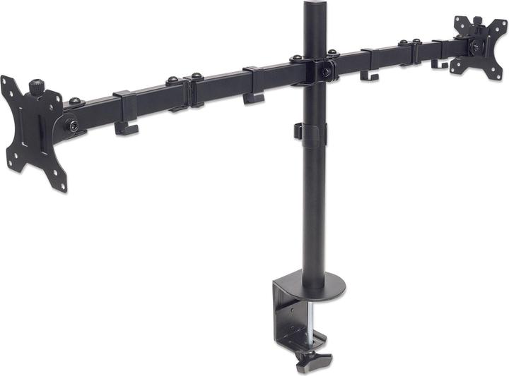 Actual product image Manhattan Table mount monitor arm for two displays 33 813 (Table, 32", 16 kg)