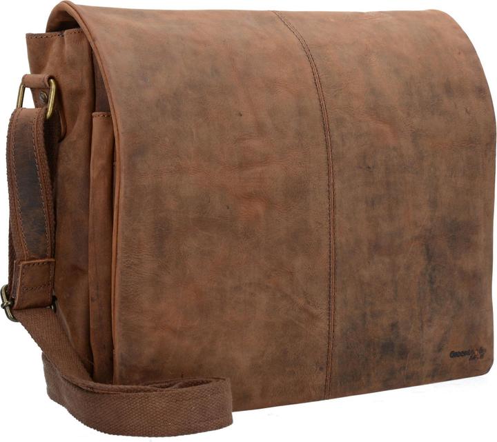 Image du produit Greenland Nature Montenegro Messenger en cuir 35 cm (12 l)