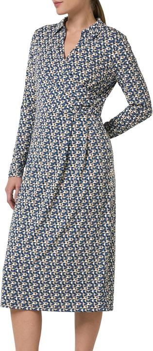 Image du produit Comma Kleid Gemustertes Midikleid in Wickeloptik (46)