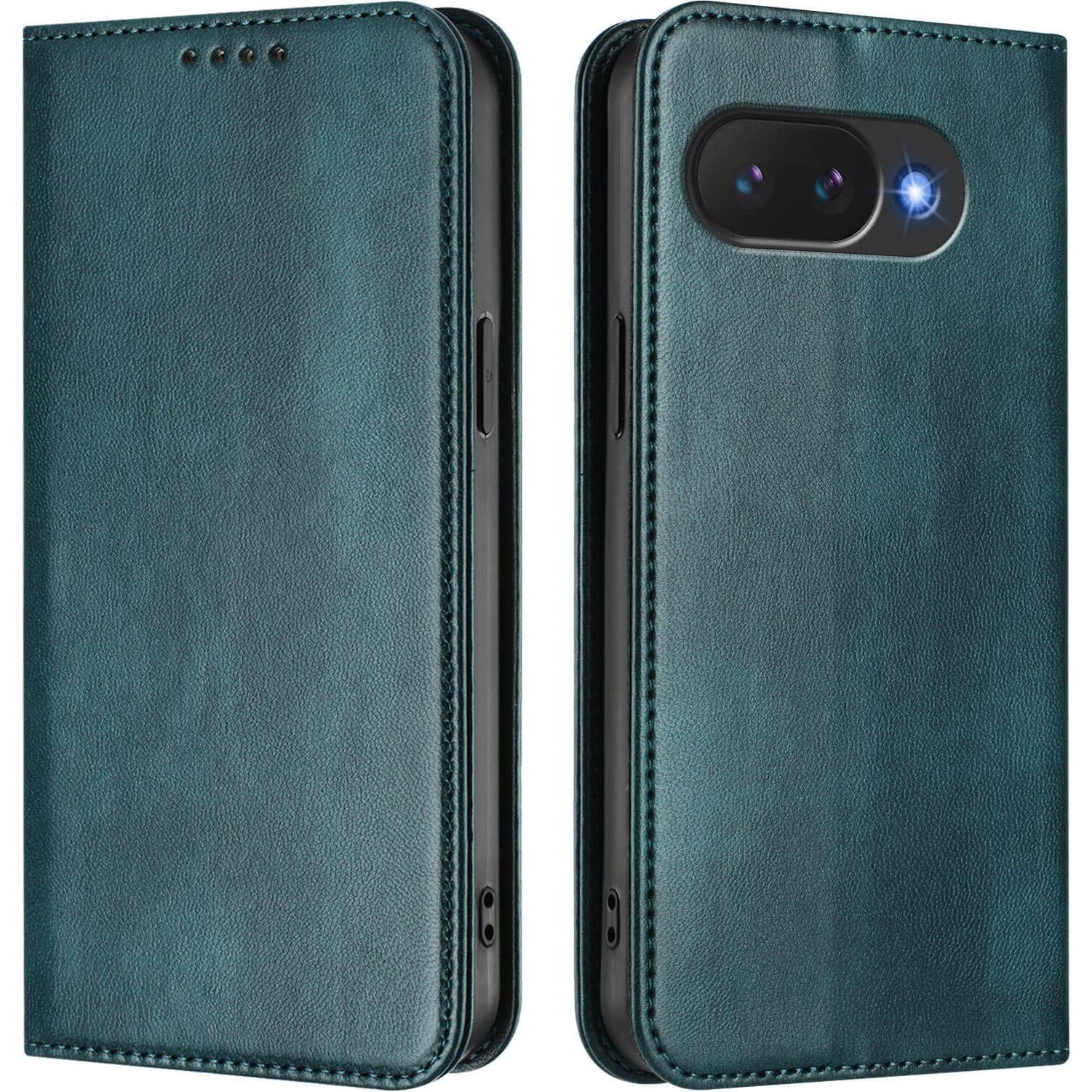 Cover-Discount Google Pixel 10a - Flip Case mit RFID Blocker (Google Pixel 10a), Cover smartphone, Verde