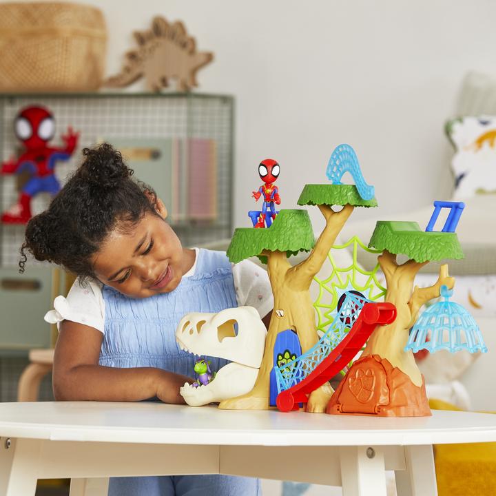 Produktbild Hasbro Saf Dinowebs Treehouse