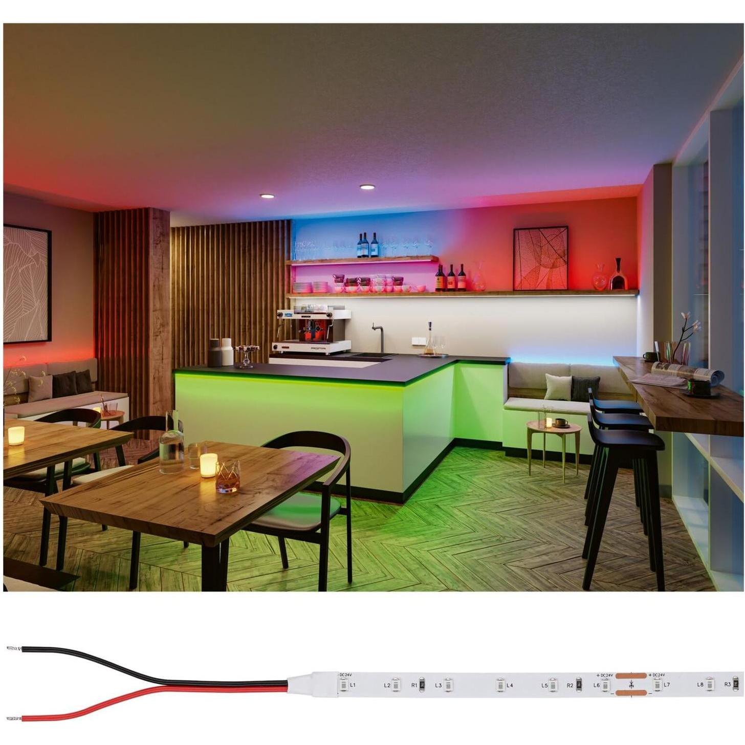 Paulmann, LED Streifen, Pro Strip Silver P25 (Blau, 500 cm, Indoor)