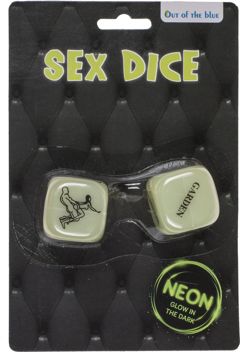 Actual product image Out of the blue Kamasutra Glow in the Dark (Dice games, English)