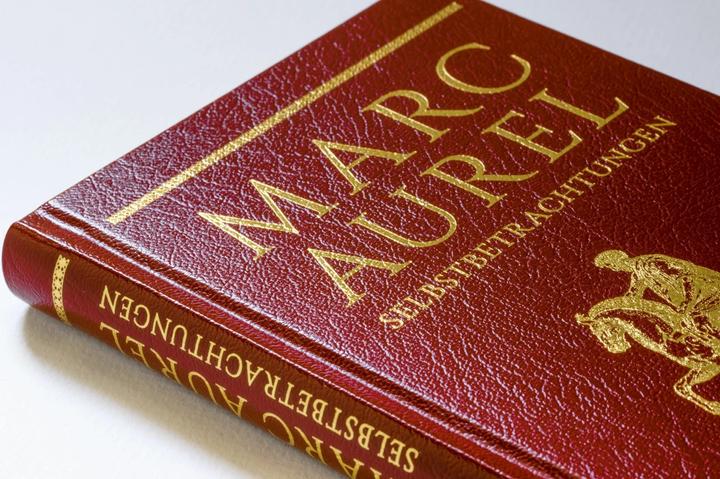 Actual product image Selbstbetrachtungen (Cabra-Lederausgabe) (German, Marcus Aurelius, 2018)