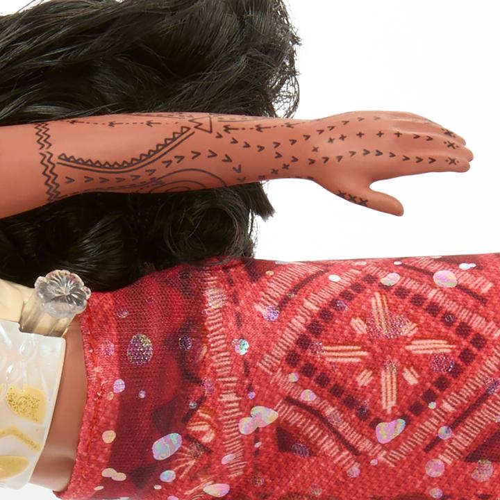 Productafbeelding Disney Princess Spielzeuge aus Disney Vaiana 2, schwimmende Tautai Vaiana-Modepuppe mit 2 Zubehörteilen und Oberteil