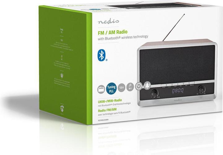 Produktbild Nedis FM-Radio RDFM5200BN (AM, FM, Bluetooth)