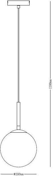 Produktbild Domoletti Luminaire ceiling RAILE, 40 W, E27 (E27)