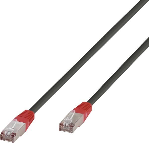 Produktbild Vivanco CAT6 Netzwerkkabel, 2m schwarz (F/UTP, CAT6, 2 m)