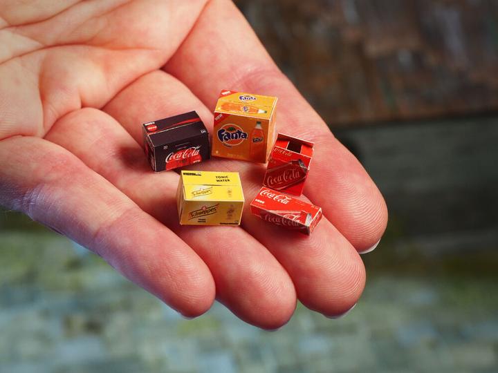 Actual product image Matho Models Cardboard Boxes - soda