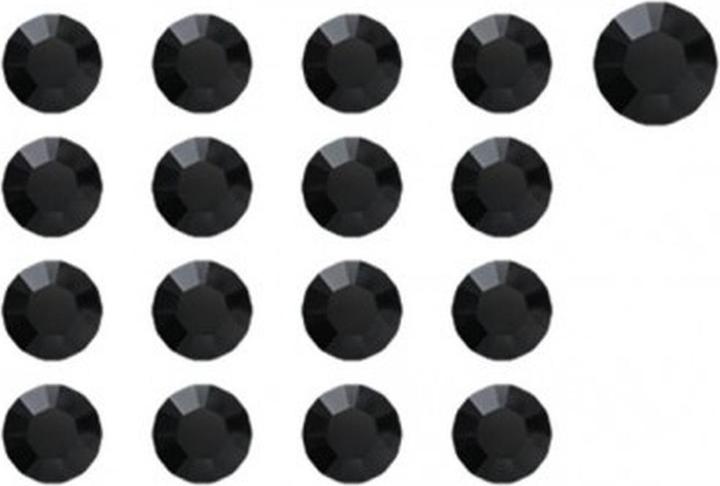 Beautynails Bna Strass Jet Black T5 - Size 5 17 Mm, 1440 Pieces (Kunstnägel, Jet Black)