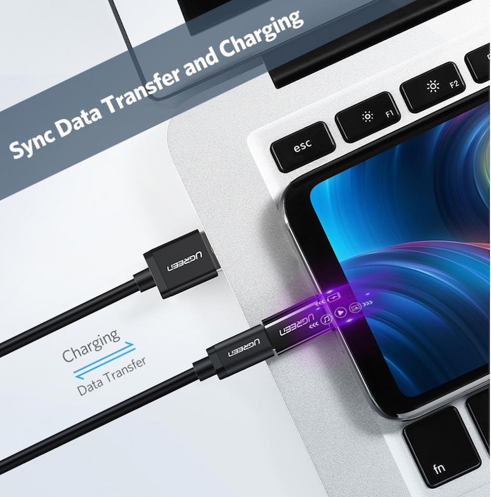 Actual product image Ugreen USB-C to Micro USB Adapter (USB Type C, Micro USB)