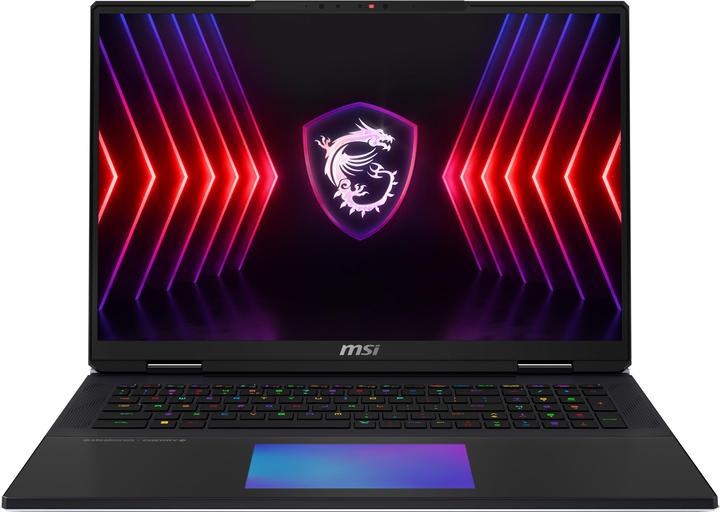 Actual product image MSI Titan 18 HX (18", Intel Core i9-14900HX, 64 GB, 2000 GB, DE)