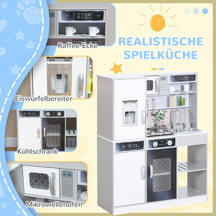 Produktbild Aiyaplay Kinderküche MDF Weiss