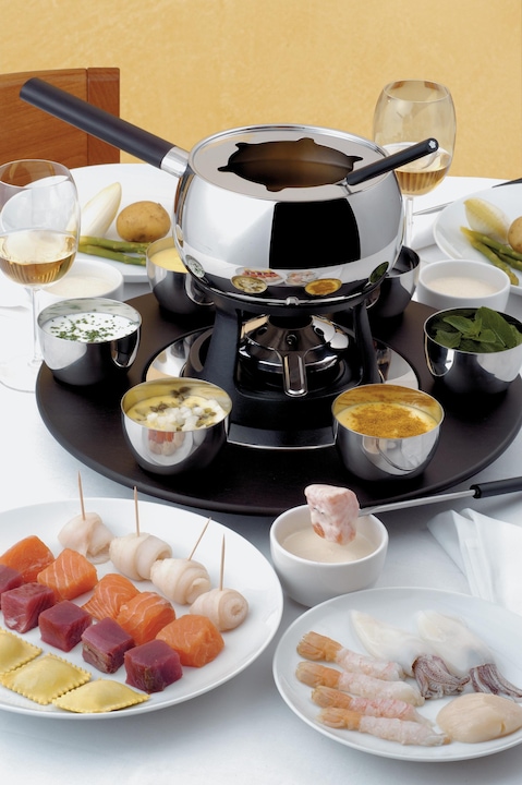 Actual product image Alessi Mami (Fondue Bourguignonne, Chinoise Fondue, Cheese fondue, Chocolate fondue)