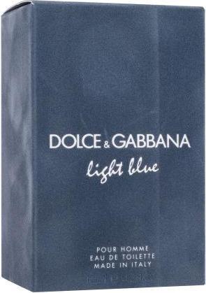 Actual product image Dolce & Gabbana light blue (Eau de toilette, 125 ml)