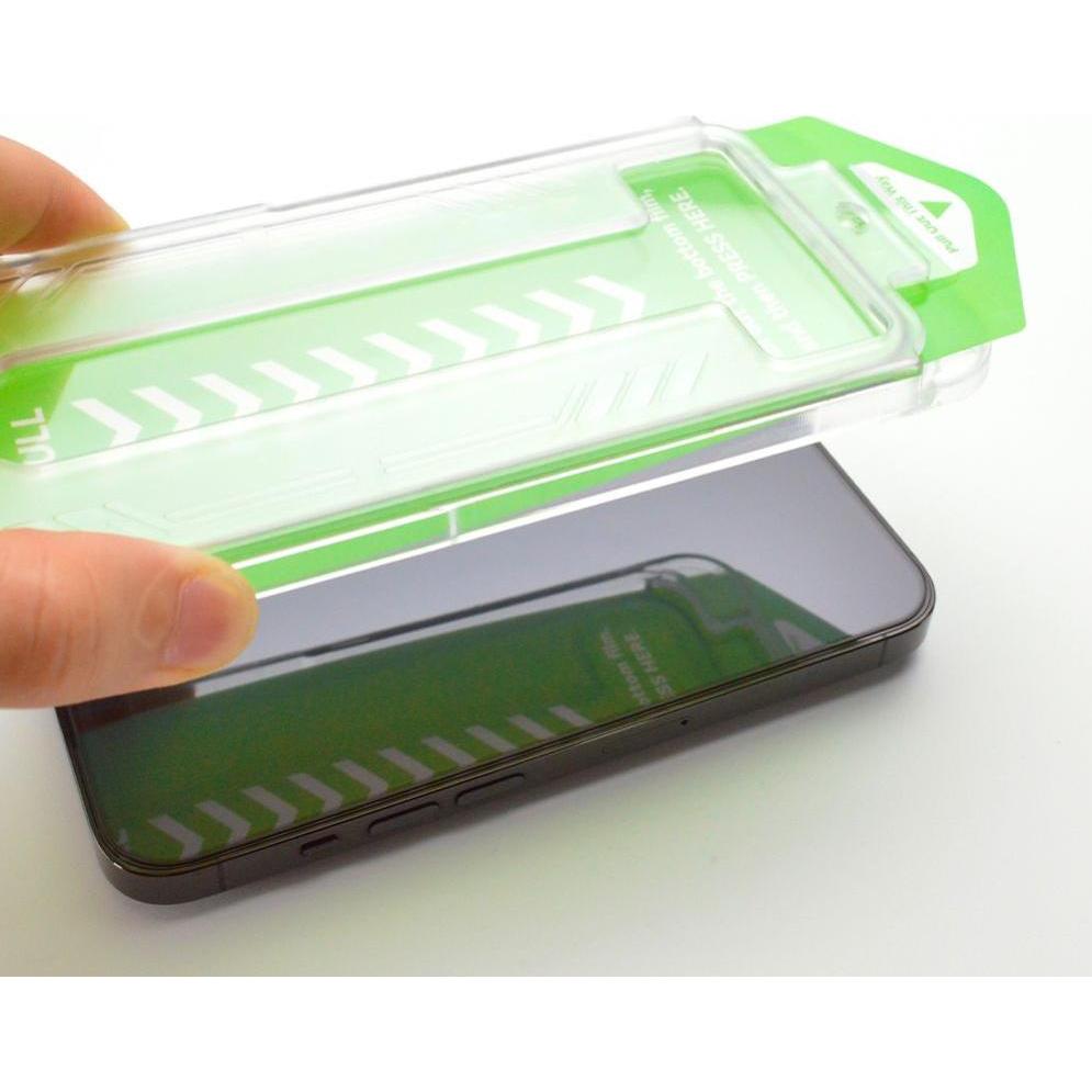 Thumbnail - Wozinsky 9H tempered glass with mounting frame for iPhone 15 Premium Glass - black (1 Stück, Apple iPhone 15), Smartphon...