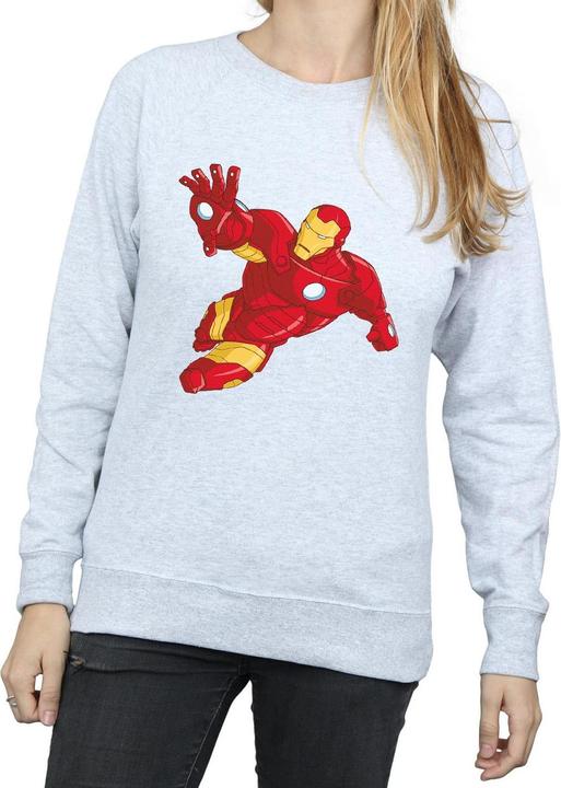 Image du produit Sweatshirt simple Iron Man Femme/Femme (L)