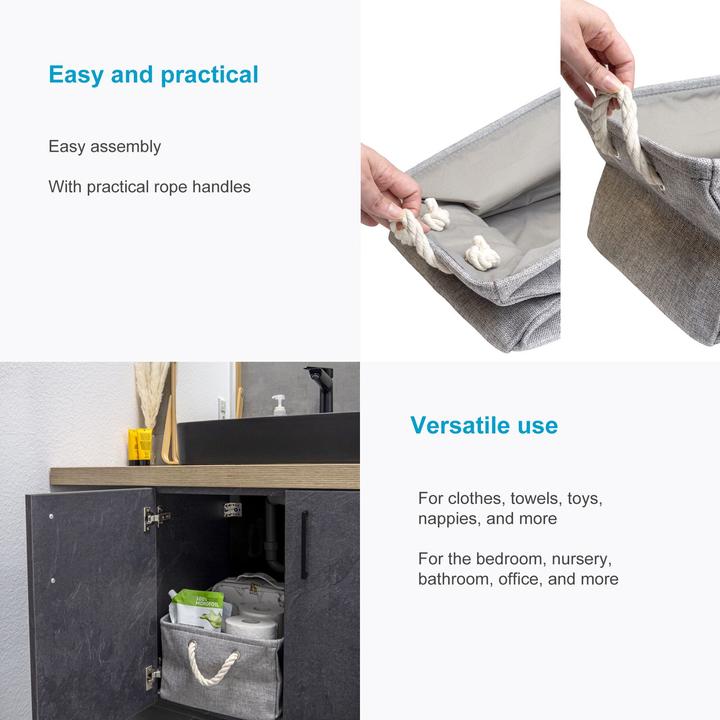 Produktbild Intirilife Aufbewahrungsbox für Regale (41 cm, 1x)