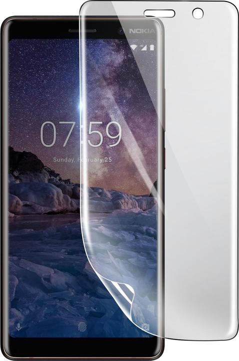 Actual product image 3MK Hydrogel screen protector for Nokia 7 plus (1 pcs., Nokia 7 Plus)