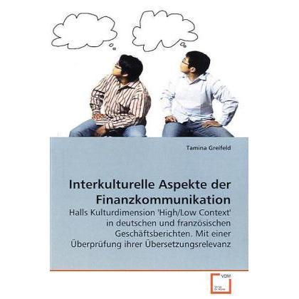 Interkulturelle Aspekte der Finanzkommunikation, Fachbücher