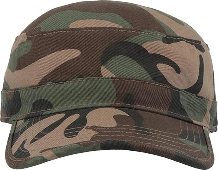 Produktbild Atlantis Tank gebürstete Baumwolle Military Kappe (2 StückPackung) (One Size)