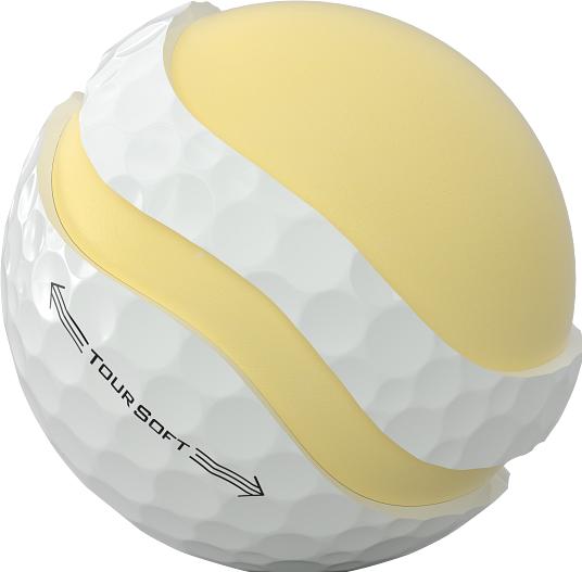 Produktbild Titleist Tour Soft 2026 Golfbälle
