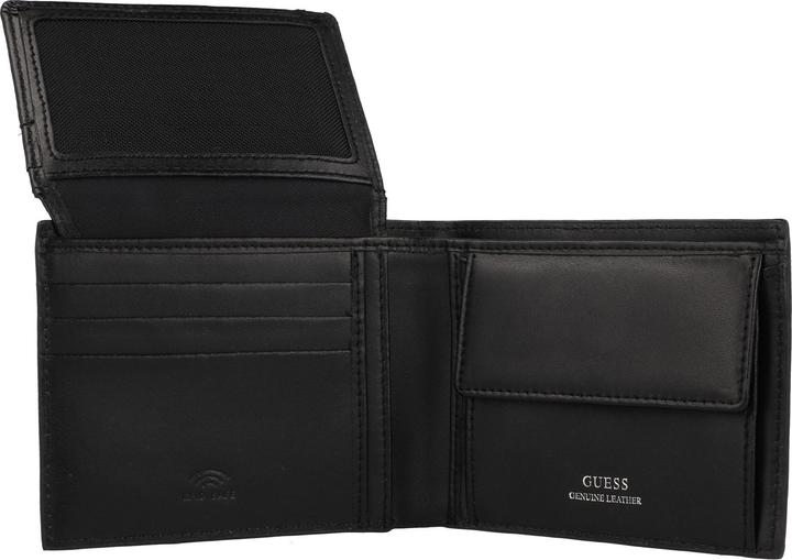 Actual product image Guess Barcellona Geldbörse RFID Schutz Leder 12 cm