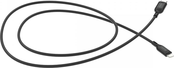 Actual product image Zagg Mophie Essentials Lightning to USB-C Cable 1m - Black (1 m, USB 2.0, 60 W)