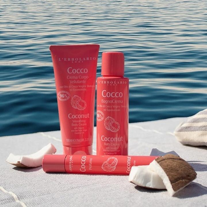 Image du produit L'erbolario Crème de bain à la noix de coco 3.4 Oz (100 ml, Huile de bain)