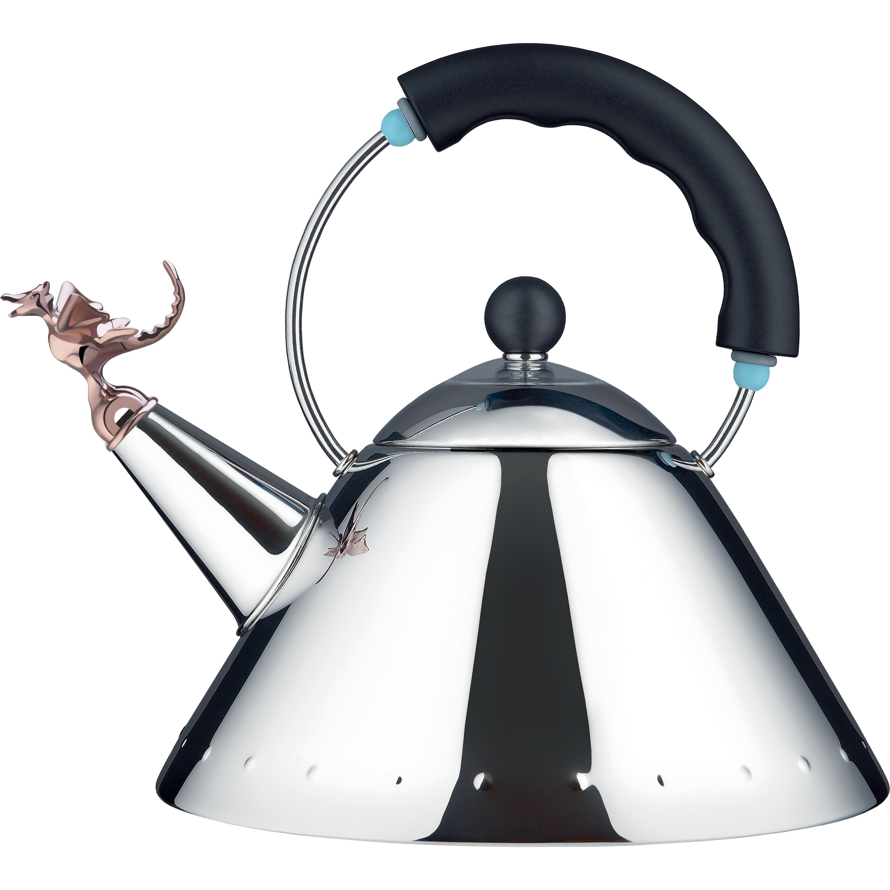 Alessi Tea Rex, Wasserkocher, Silber