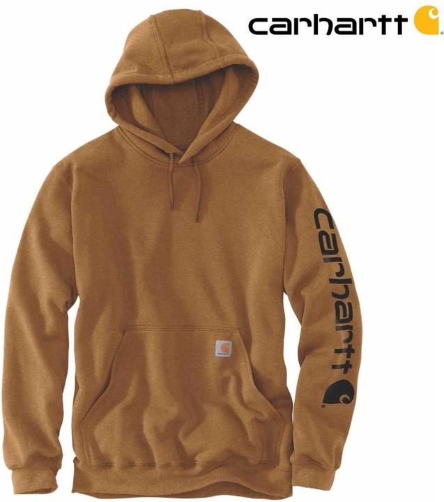 Carhartt Bluza Midweight parašo rankovė ruda (L)