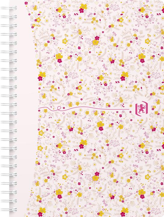 Image du produit Oxford Forme florale (A5, À rayures, Couverture rigide)